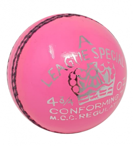 AJ League Special Cricket Ball Junior (Pink)