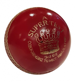 *PRE-ORDER* AJ Super Test Grade A Cricket Ball Womens (5ozs) <br> <span style='color:grey'>RRP: <span style='color:red;text-decoration:line-through'> <span style='color:grey'>£12.00</span> </span>