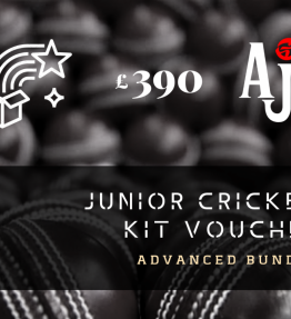 Junior Cricket Kit Voucher - Advanced Bundle