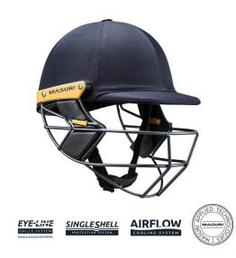 Masuri T Line Steel Cricket Helmet - Navy (2022)
