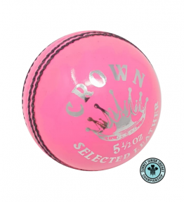 *PRE-ORDER* AJ Crown Grade A Cricket Ball (5.5 & 4.75ozs) <br> <span style='color:grey'>RRP: <span style='color:red;text-decoration:line-through'> <span style='color:grey'>£14.00</span> </span>