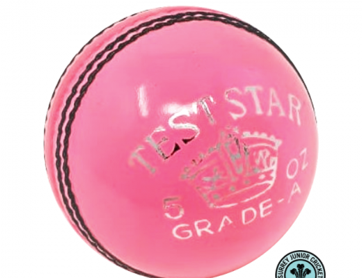 *PRE-ORDER* AJ Test Star Grade A Cricket Ball Womens (5ozs) <br> <span style='color:grey'>RRP: <span style='color:red;text-decoration:line-through'> <span style='color:grey'>£14.00</span> </span>