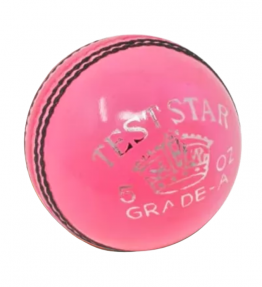 *PRE-ORDER* AJ Test Star Grade A Cricket Ball Womens (5ozs) <br> <span style='color:grey'>RRP: <span style='color:red;text-decoration:line-through'> <span style='color:grey'>£14.00</span> </span>
