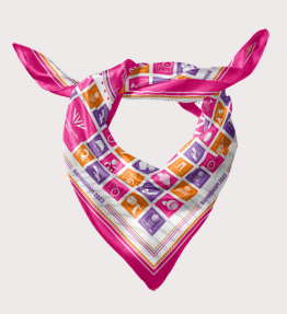 Pictogram Bandana Pink (55cm x 55cm)